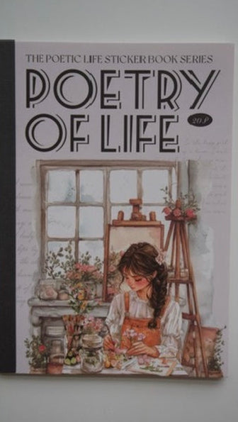 Sticker book "Poetry of Life .Art in making"