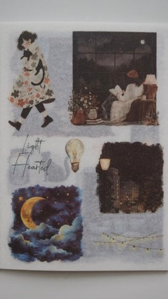 Sticker book "Poetry of Life. Nightfall"